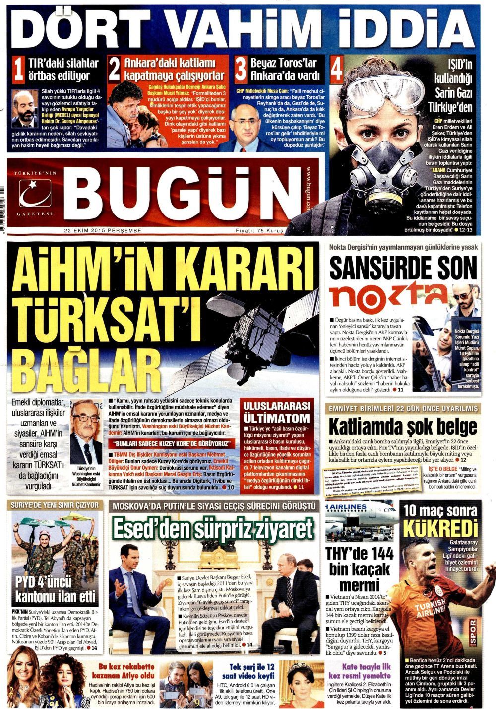 Gazeteler bugün ne yazdı? - 5