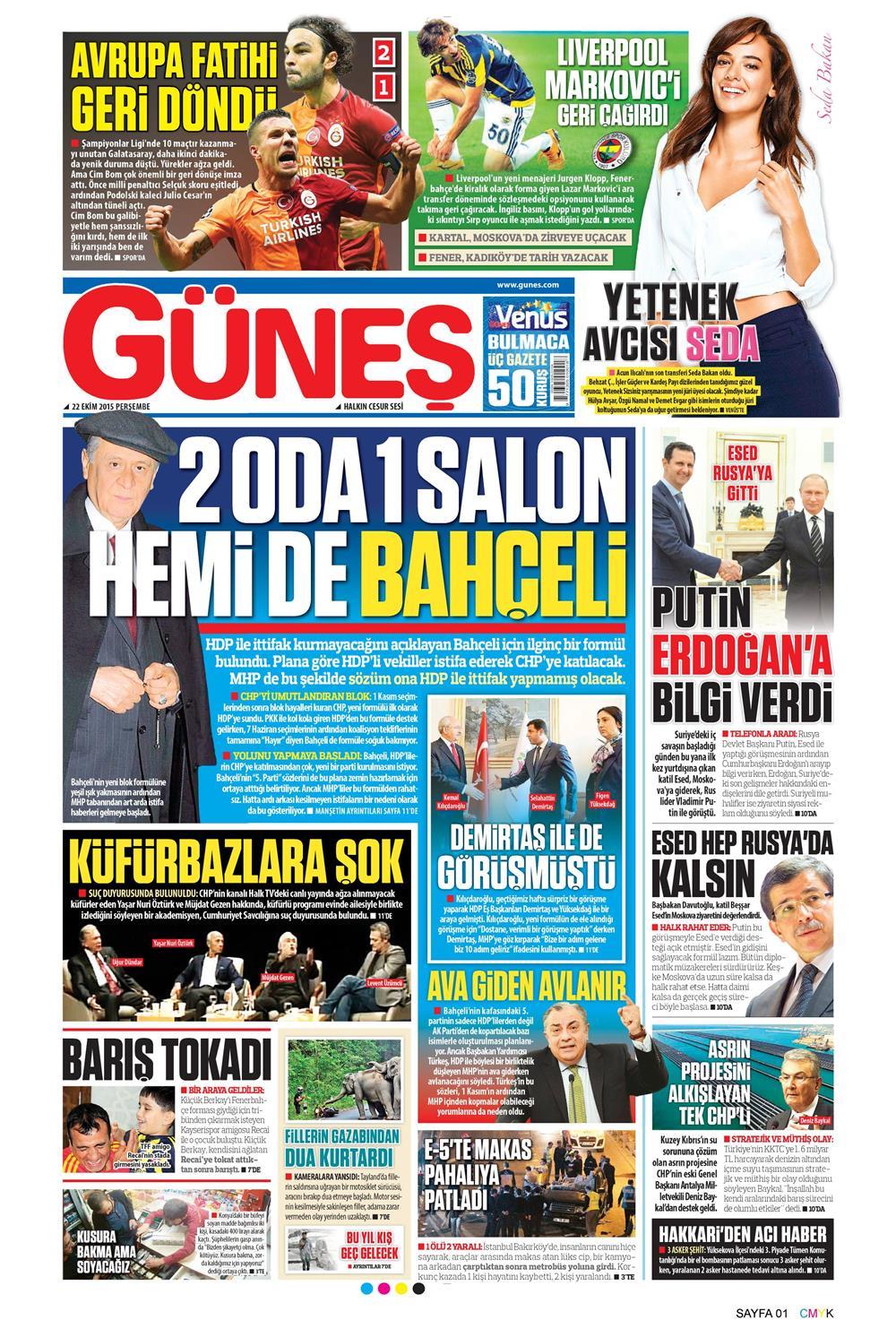 Gazeteler bugün ne yazdı? - 19