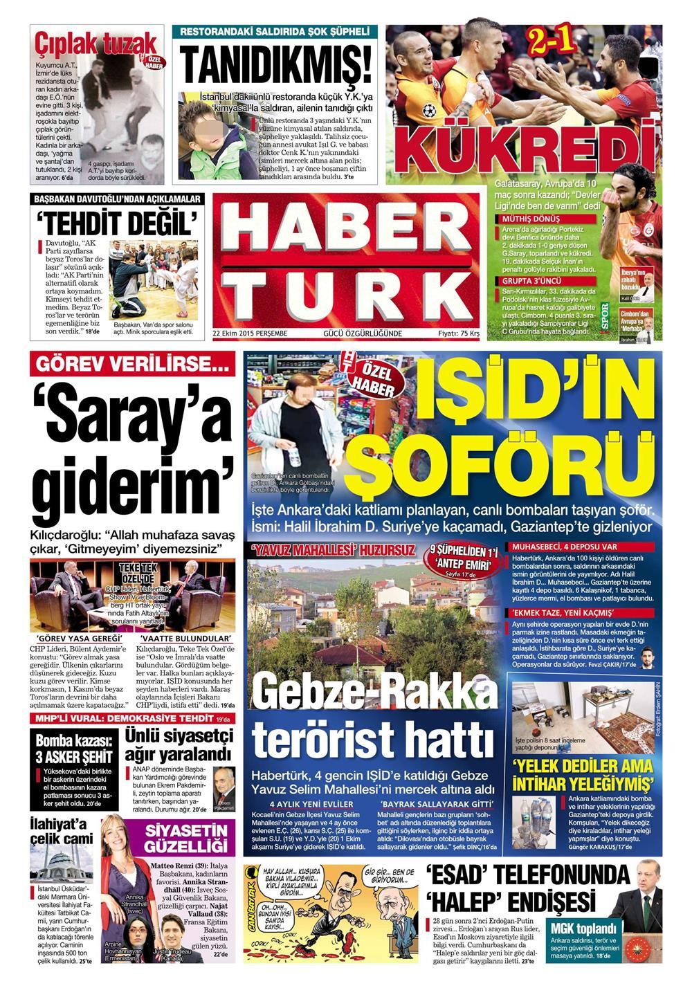 Gazeteler bugün ne yazdı? - 21