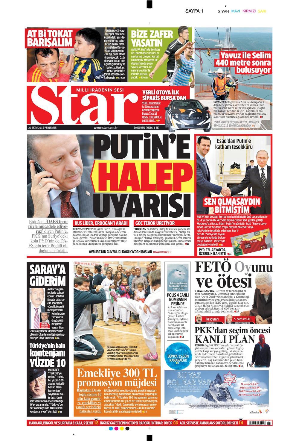 Gazeteler bugün ne yazdı? - 12