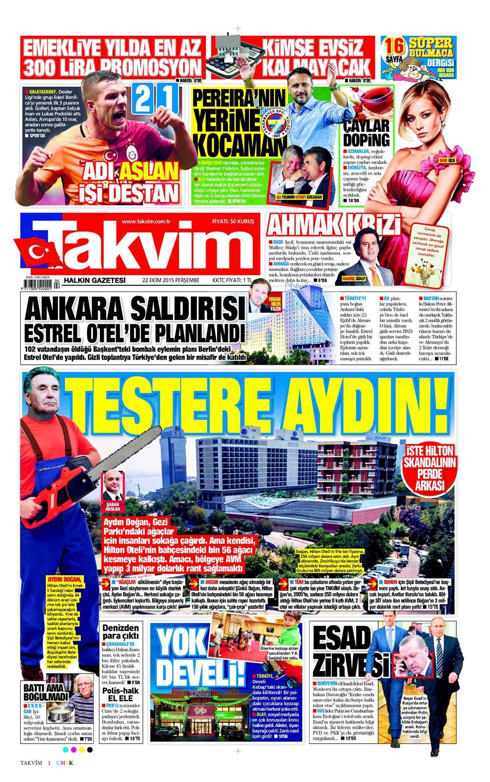 Gazeteler bugün ne yazdı? - 3