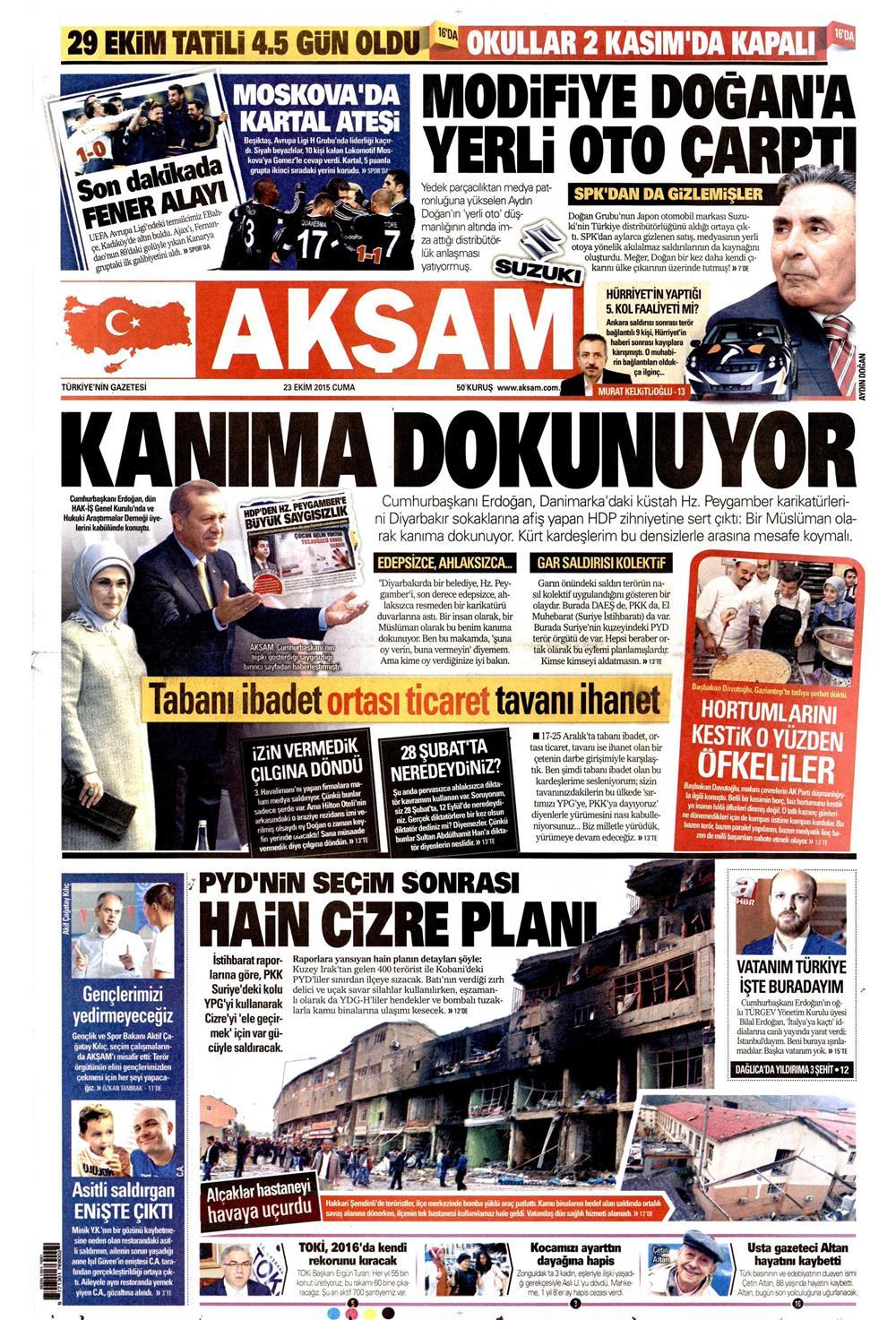 Gazeteler bugün ne yazdı? - 11