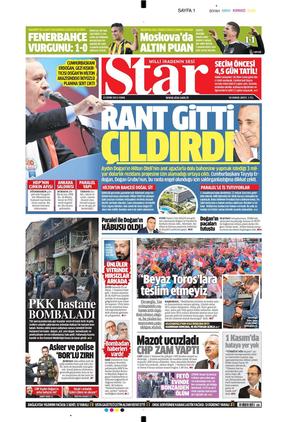 Gazeteler bugün ne yazdı? - 3