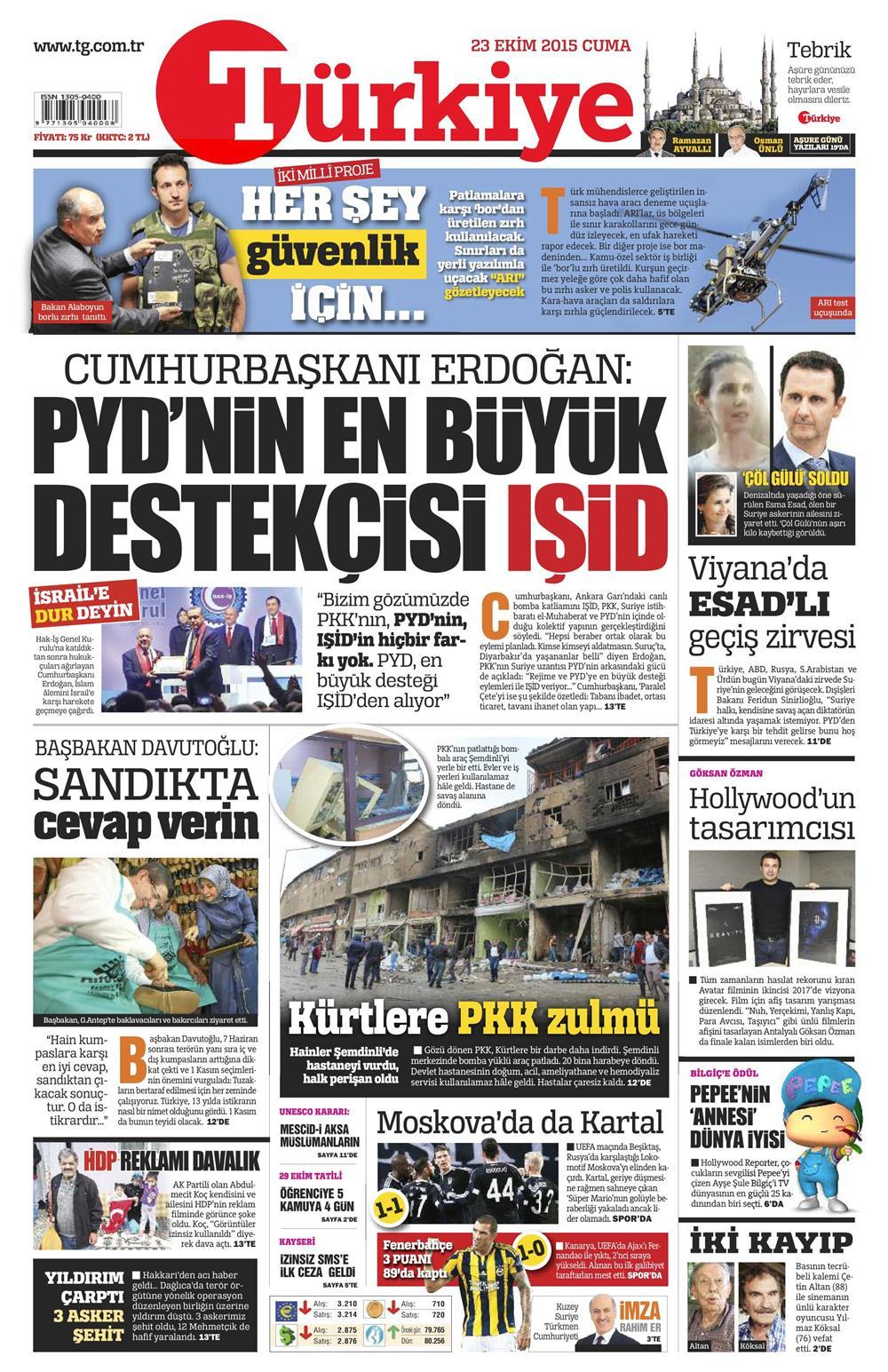 Gazeteler bugün ne yazdı? - 16