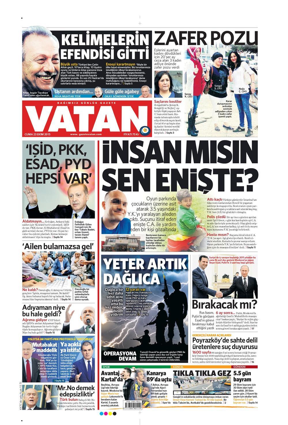 Gazeteler bugün ne yazdı? - 18