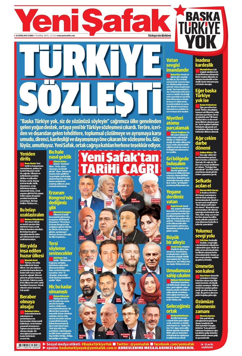 Gazeteler bugün ne yazdı? - 14