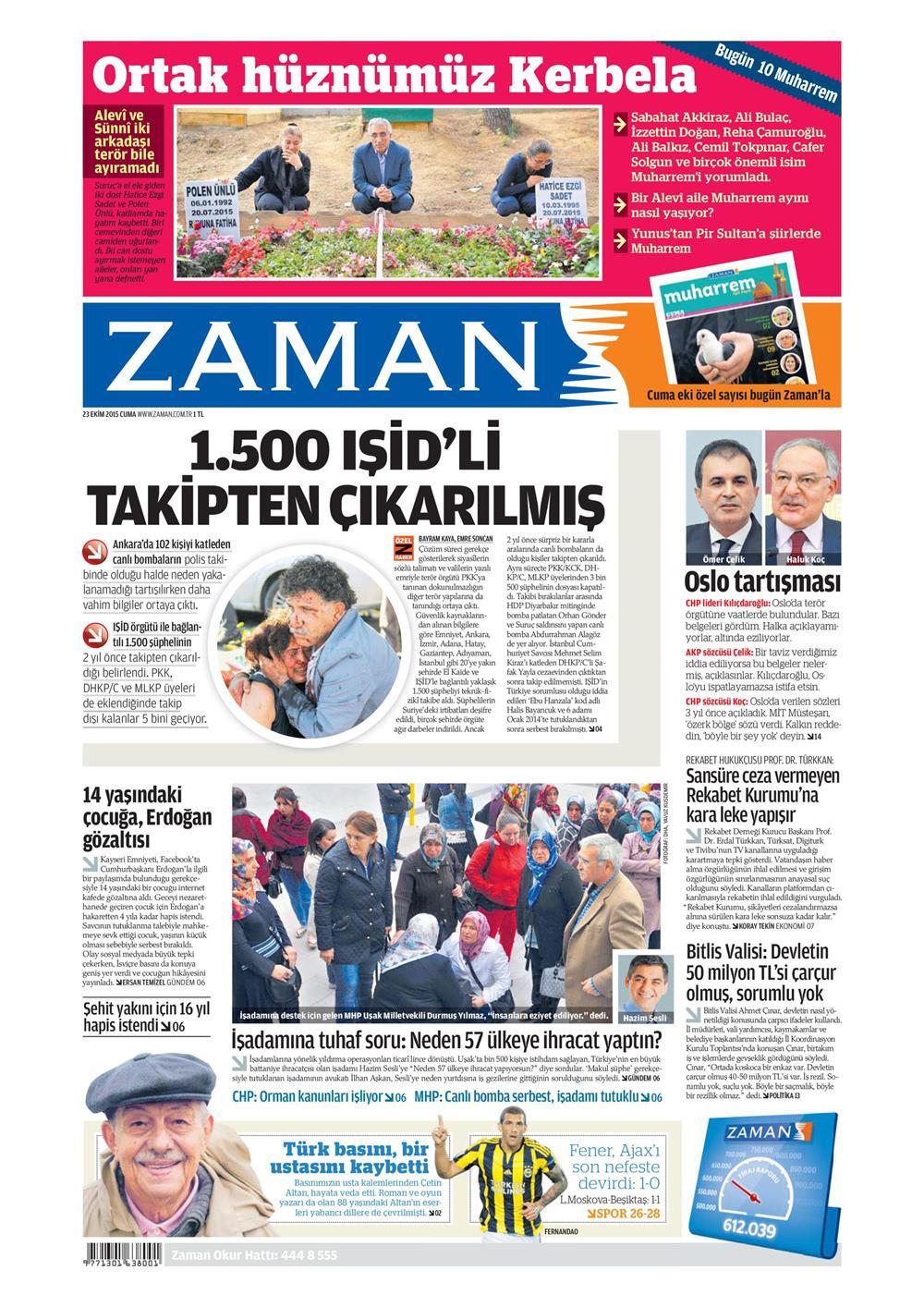 Gazeteler bugün ne yazdı? - 5