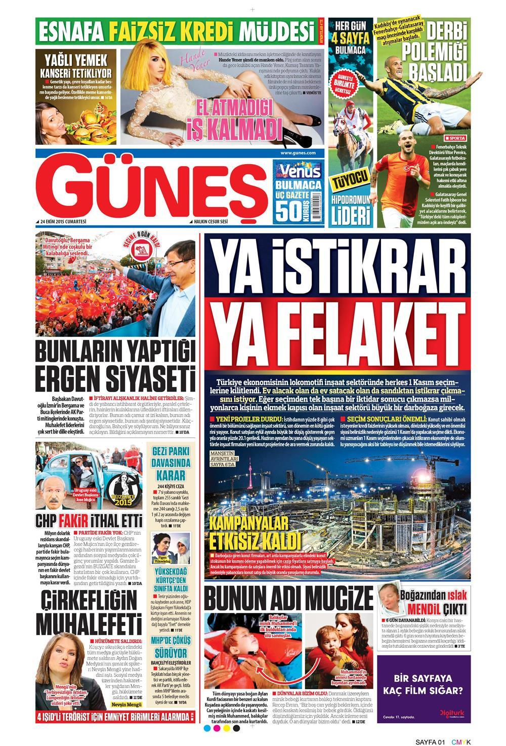 Gazeteler bugün ne yazdı? - 3