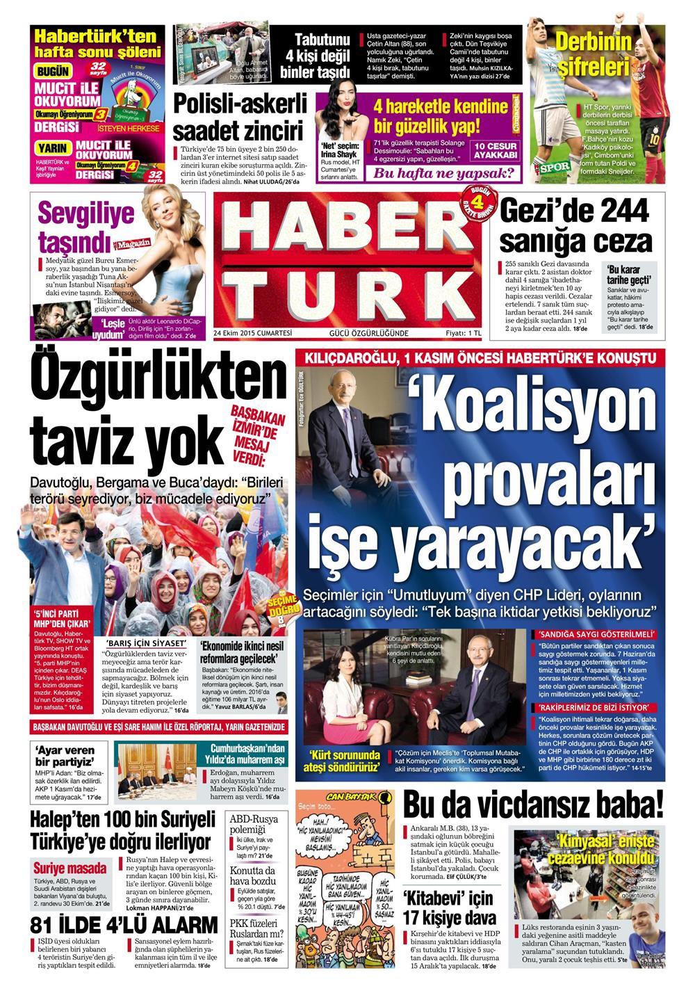 Gazeteler bugün ne yazdı? - 14