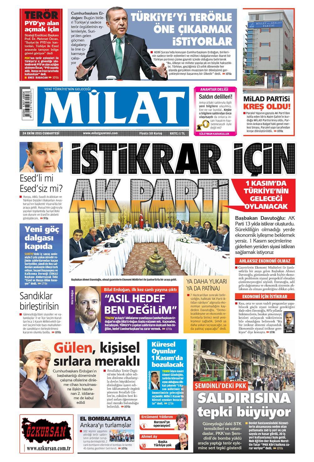 Gazeteler bugün ne yazdı? - 10