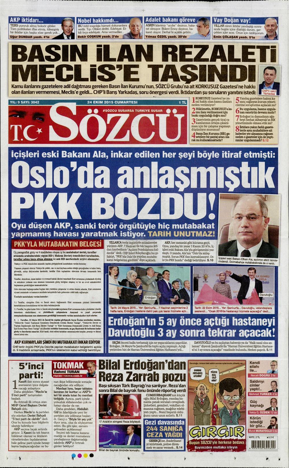 Gazeteler bugün ne yazdı? - 18