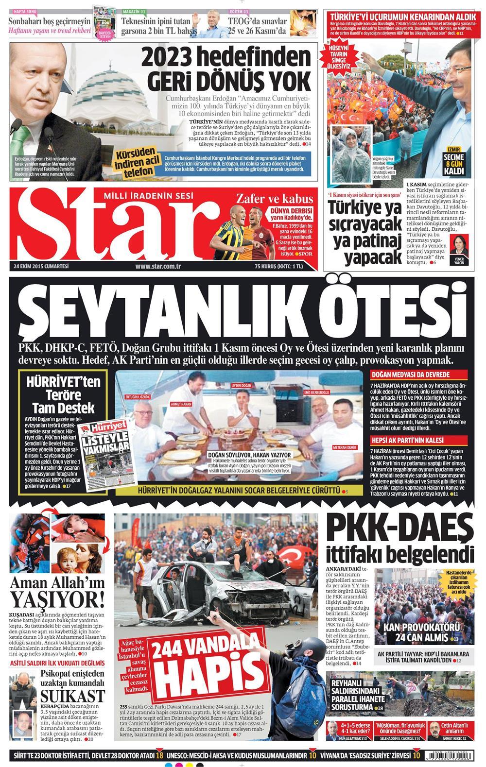 Gazeteler bugün ne yazdı? - 1