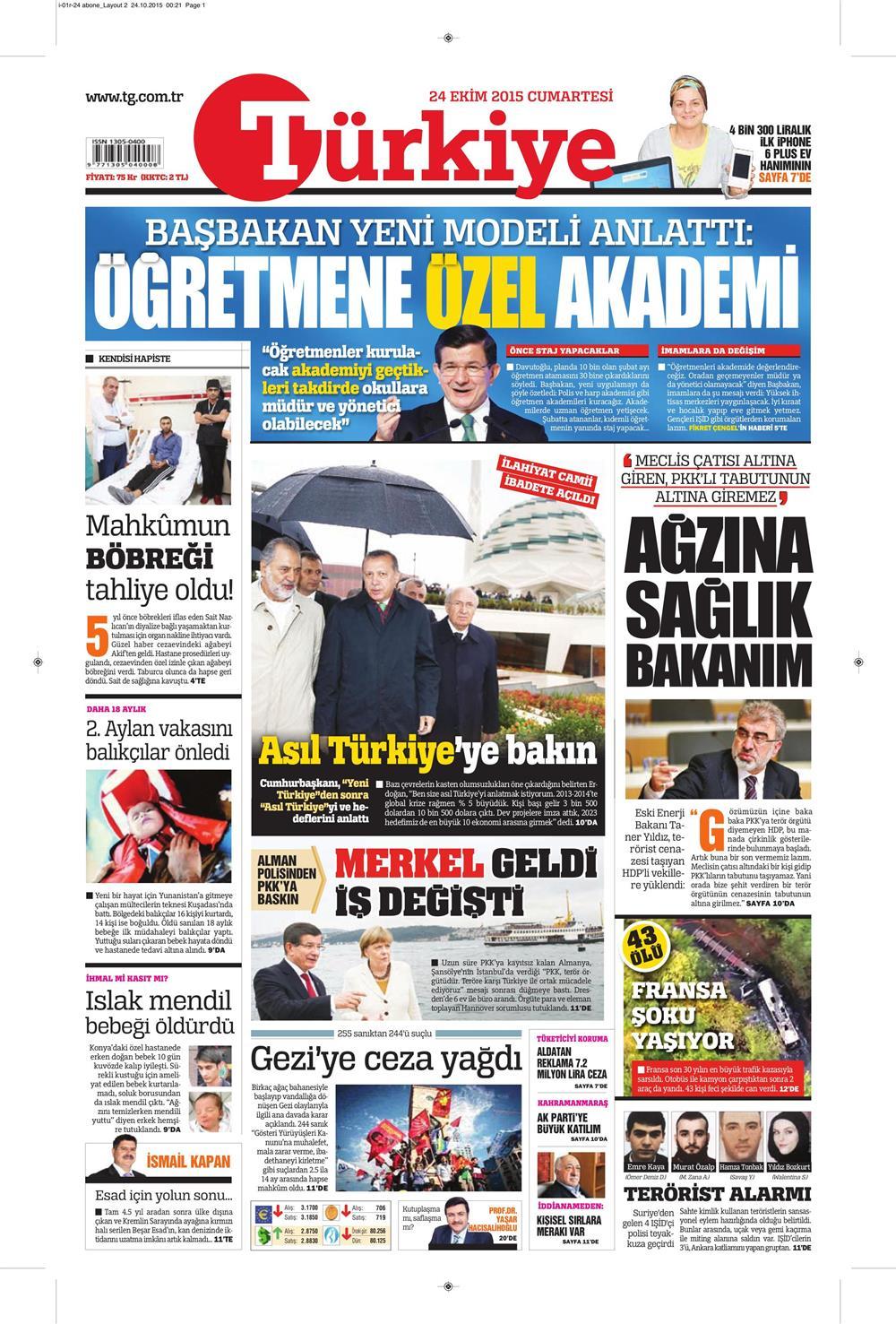 Gazeteler bugün ne yazdı? - 12