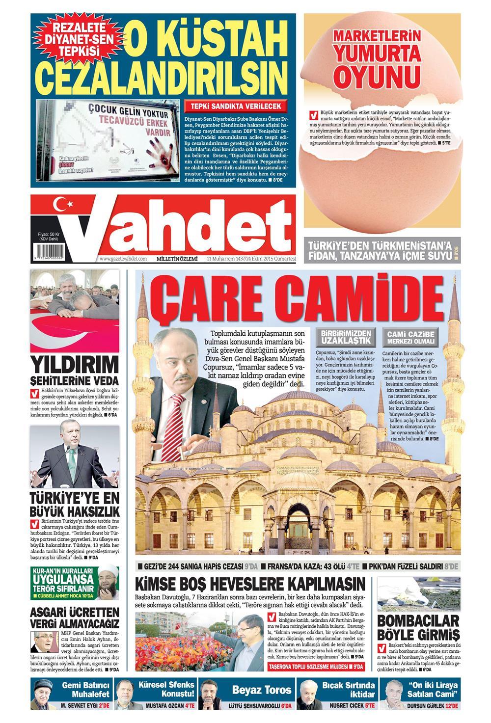 Gazeteler bugün ne yazdı? - 4