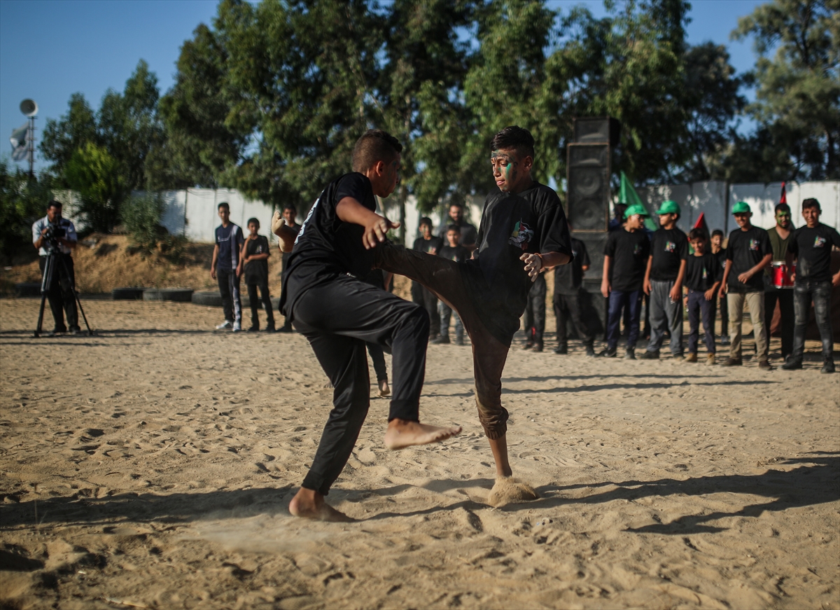 Gazzeli gençlerin mezuniyet şöleni - 4