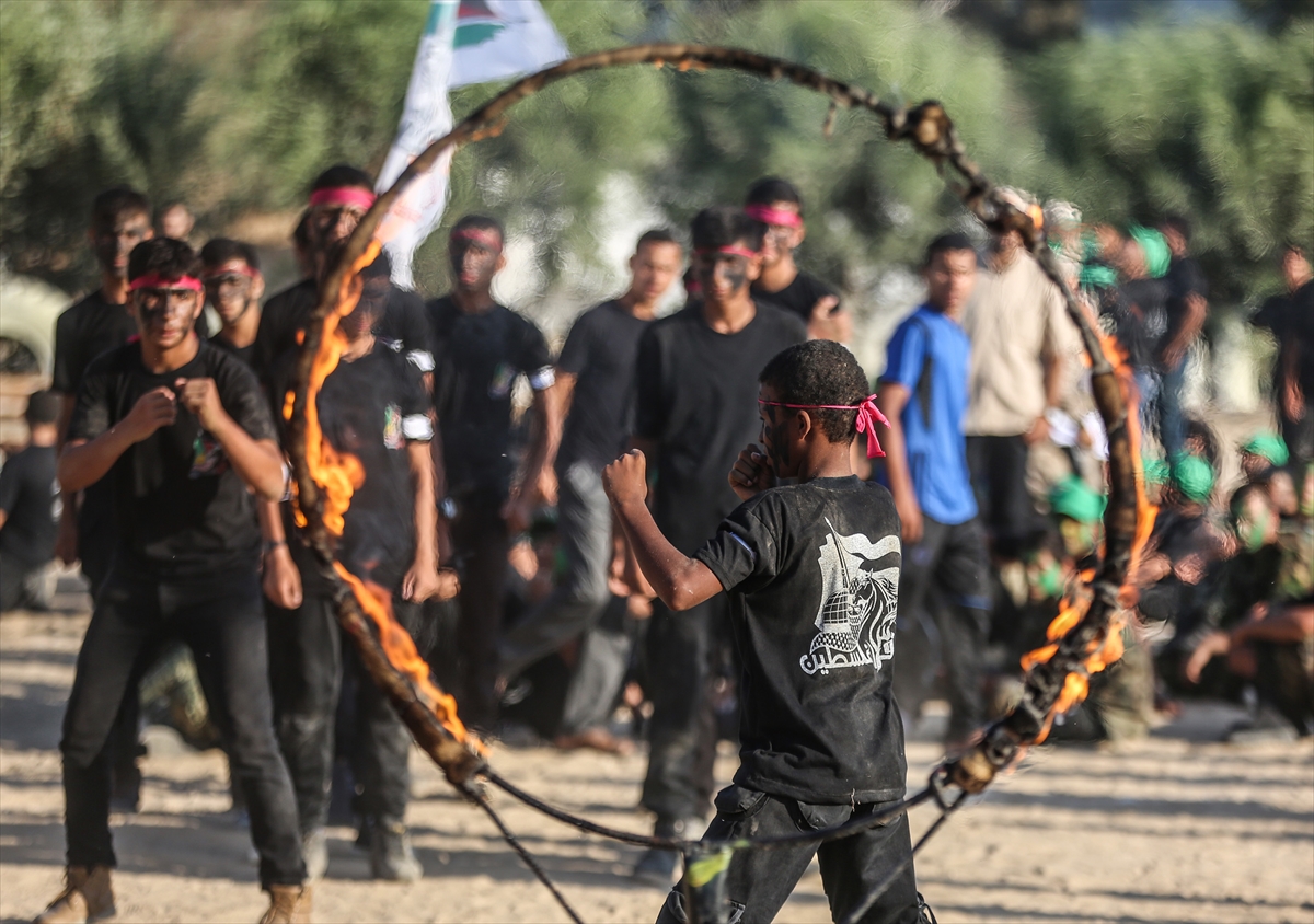 Gazzeli gençlerin mezuniyet şöleni - 23