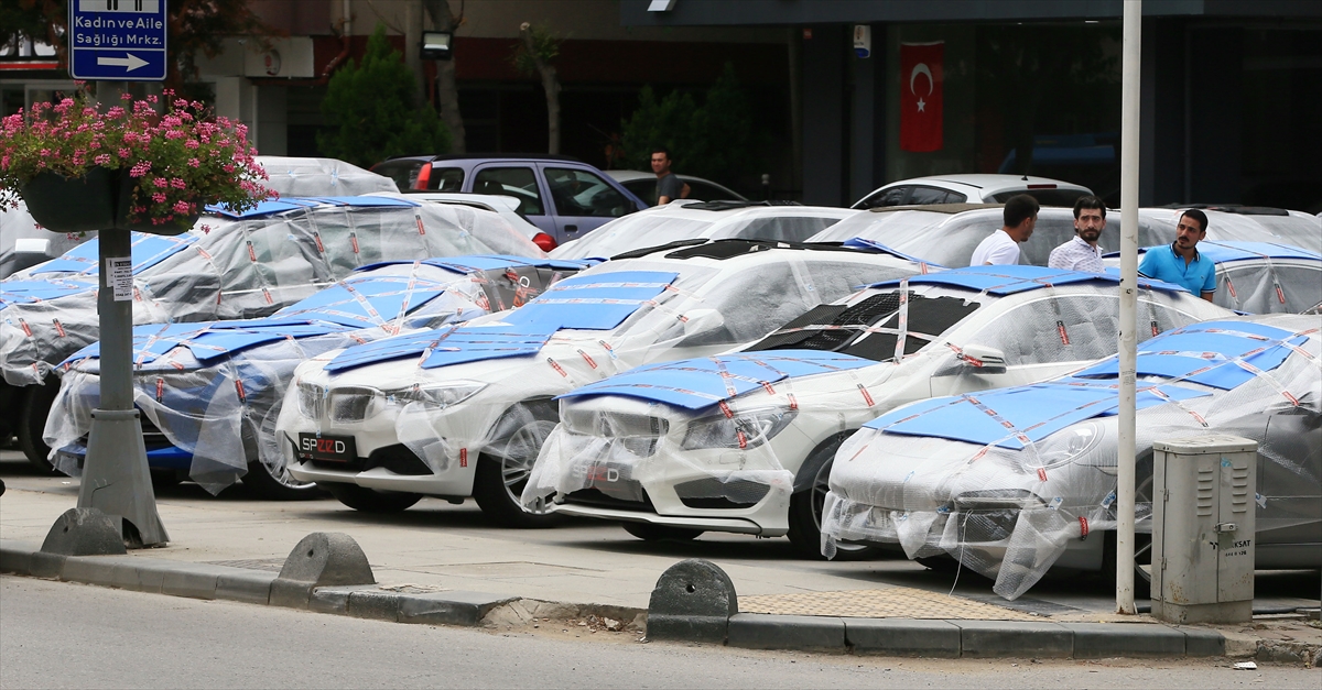 Vatandaşlardan dolu koruması - 0