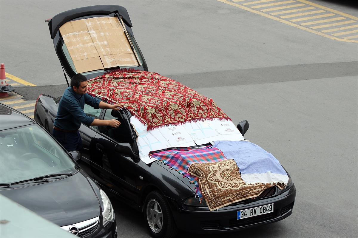 Vatandaşlardan dolu koruması - 0