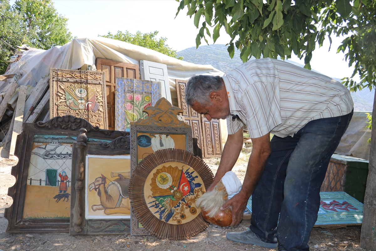 Hurda malzemelerinden sanat eseri yapıyorlar - 8