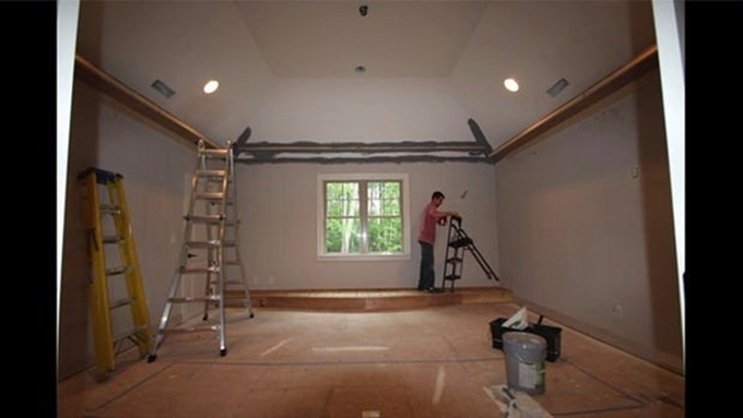 Evine sinema salonu yaptı! - 34