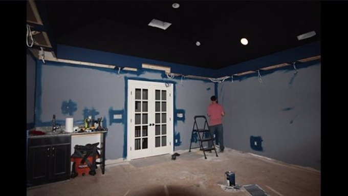 Evine sinema salonu yaptı! - 37