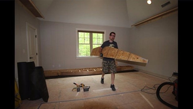 Evine sinema salonu yaptı! - 44