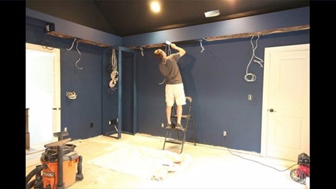 Evine sinema salonu yaptı! - 57