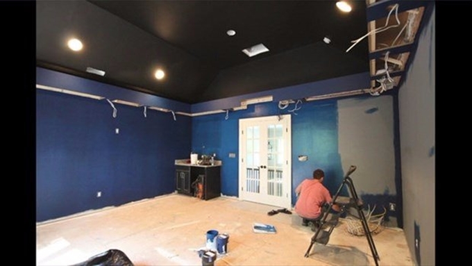 Evine sinema salonu yaptı! - 64