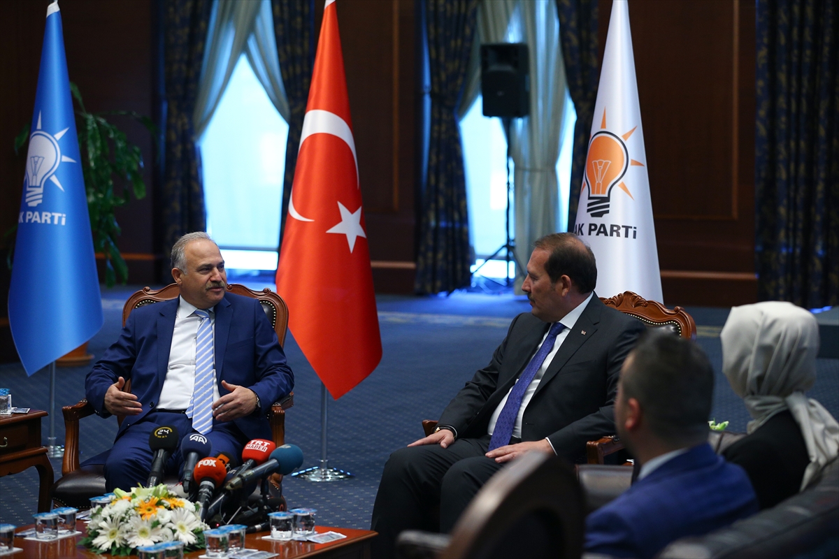 Ankara'da partililer böyle bayramlaştı - 8