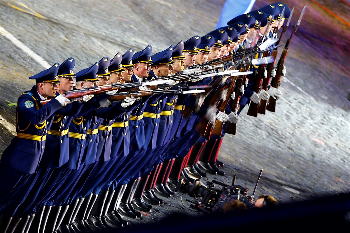 Moskova'da Uluslararası Askeri Müzik Festivali - 0