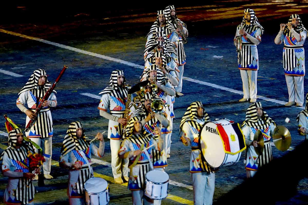 Moskova'da Uluslararası Askeri Müzik Festivali - 0