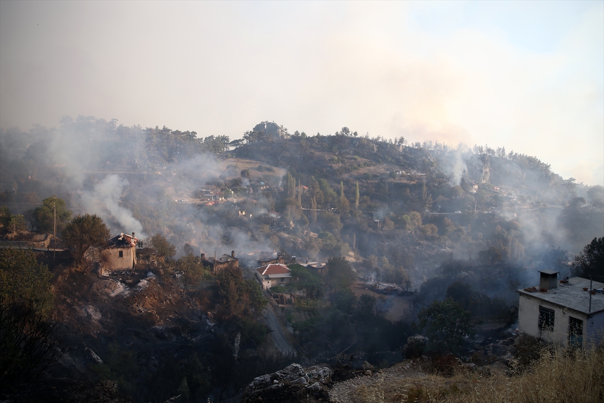 Muğla'daki orman yangını kontrol altına alındı - 7