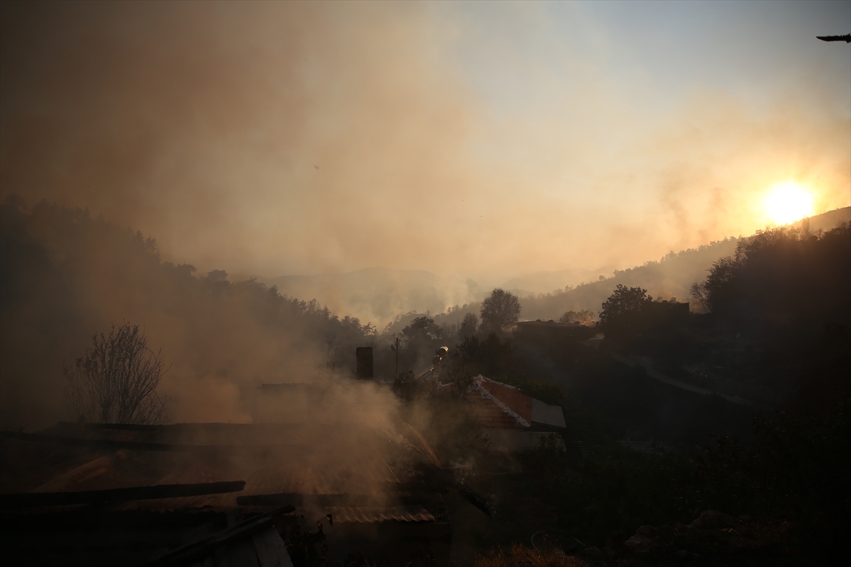Muğla'daki orman yangını kontrol altına alındı - 20