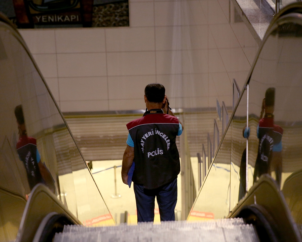 Fatih'te metro istasyonunda silahla ateş açıldı - 0