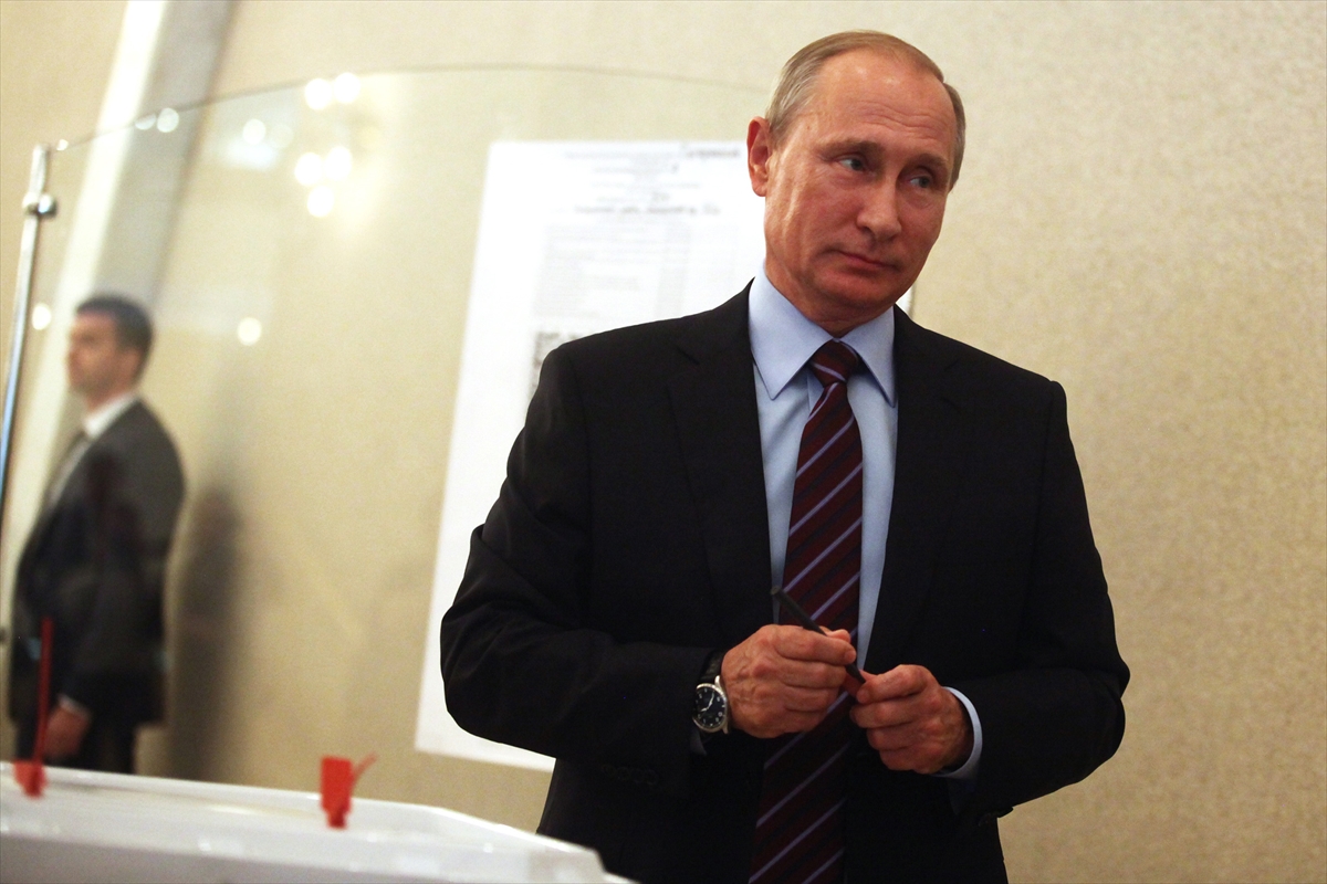 Rusya'da genel seçim: Putin oy kullandı - 0