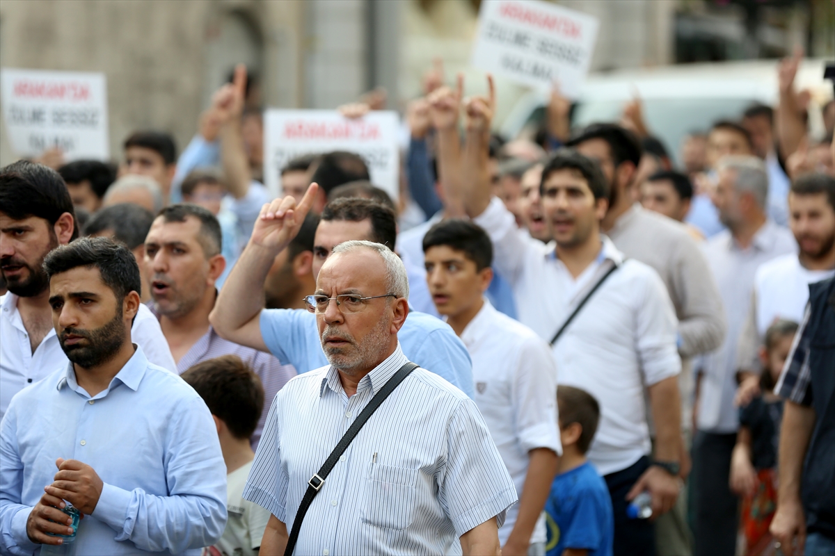 HÜDA PAR'dan 'Arakan' protestosu - 0