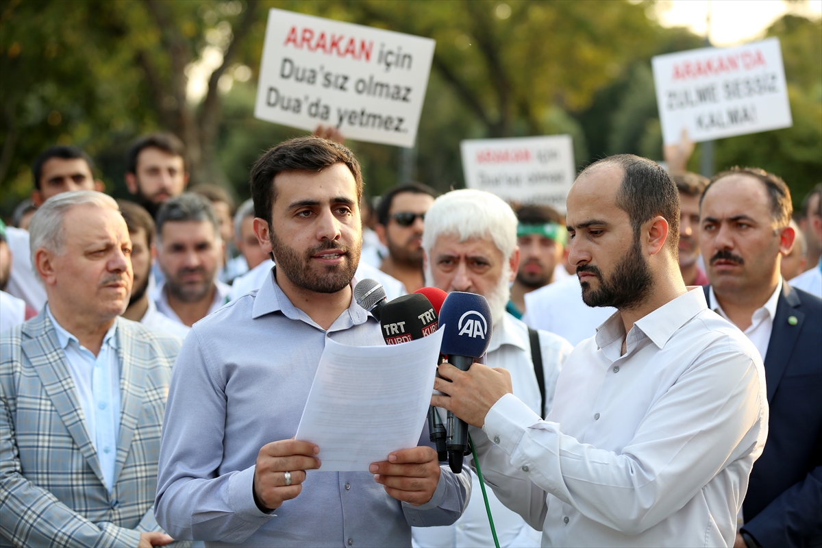 HÜDA PAR'dan 'Arakan' protestosu - 0