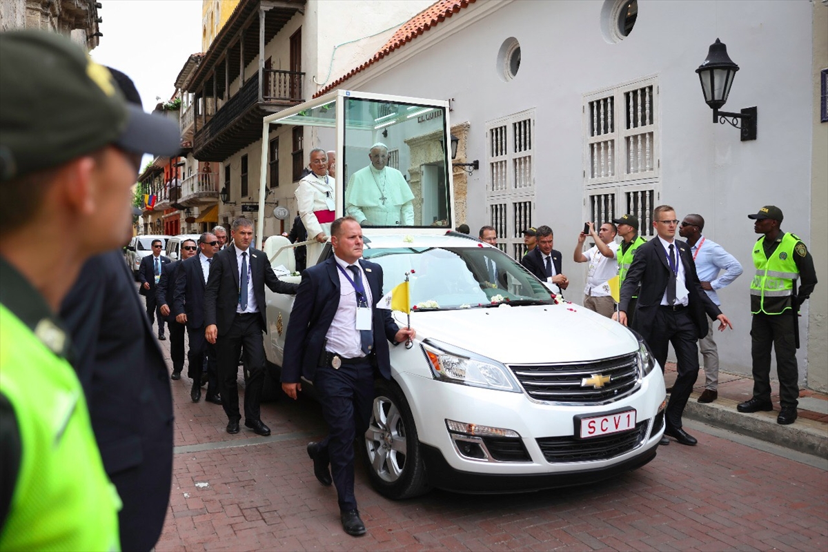 Papa'nın Kolombiya ziyaretinden kareler - 3