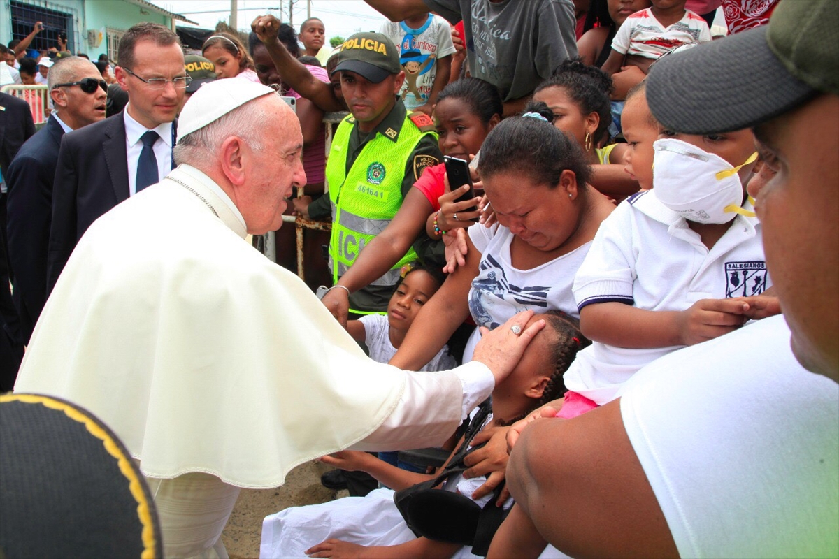 Papa'nın Kolombiya ziyaretinden kareler - 10