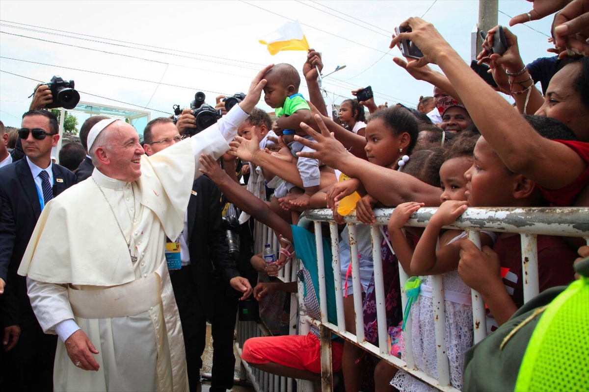 Papa'nın Kolombiya ziyaretinden kareler - 11