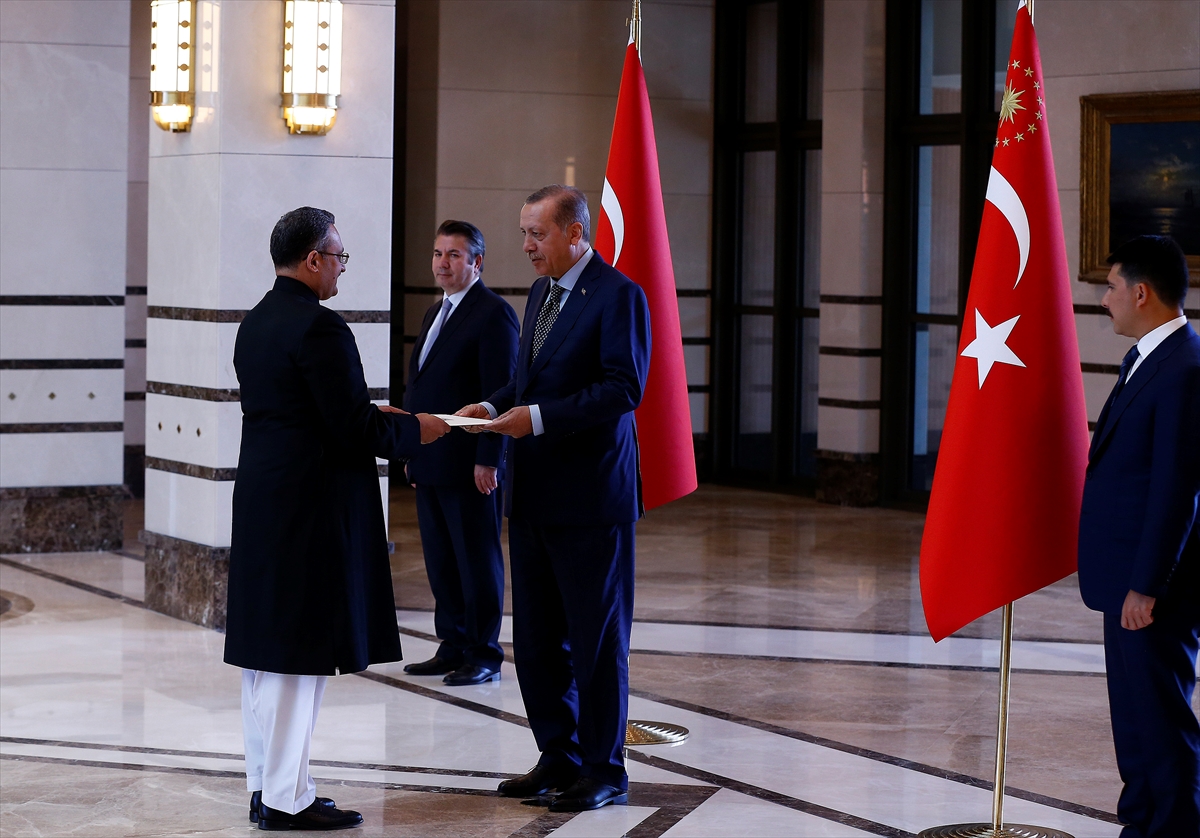 Erdoğan, Pakistan Büyükelçisini kabul etti! - 0