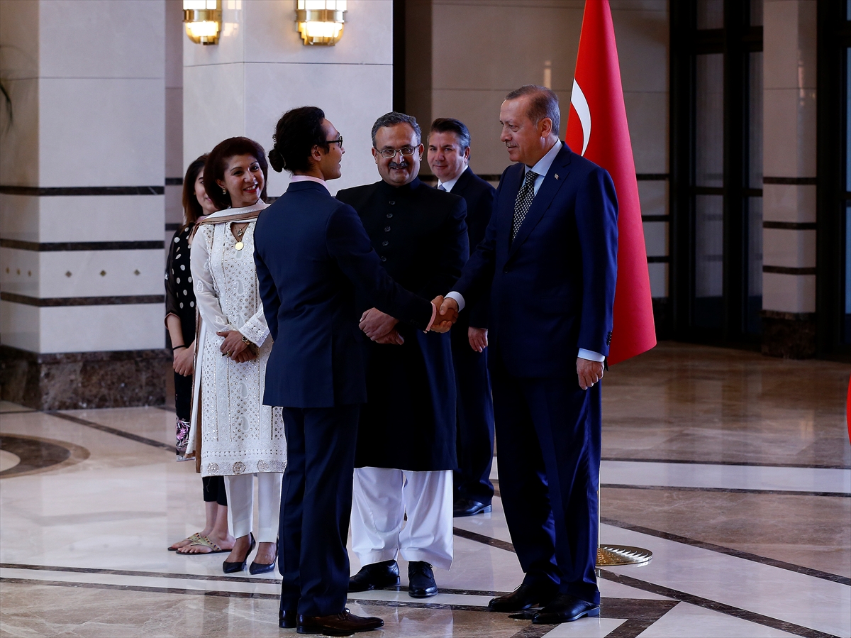 Erdoğan, Pakistan Büyükelçisini kabul etti! - 0