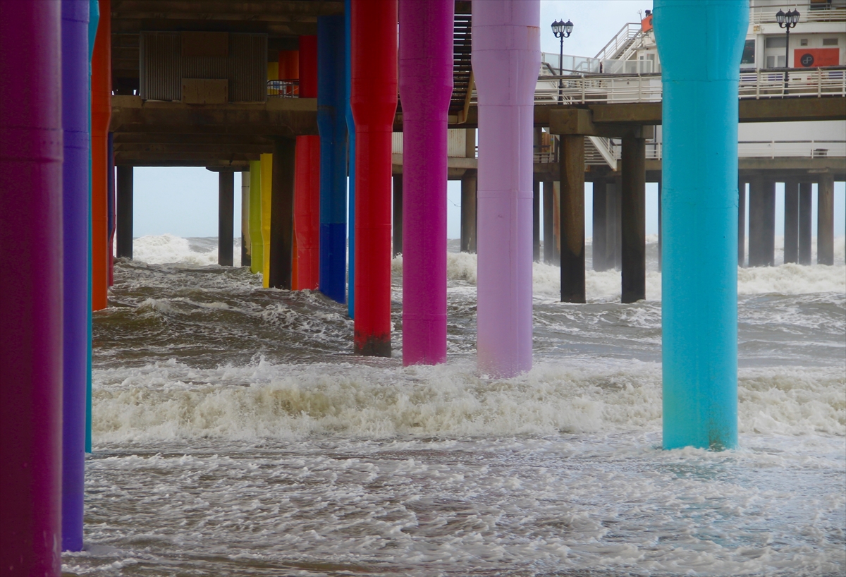 Hollanda'da fırtına hayatı olumsuz etkiledi - 0
