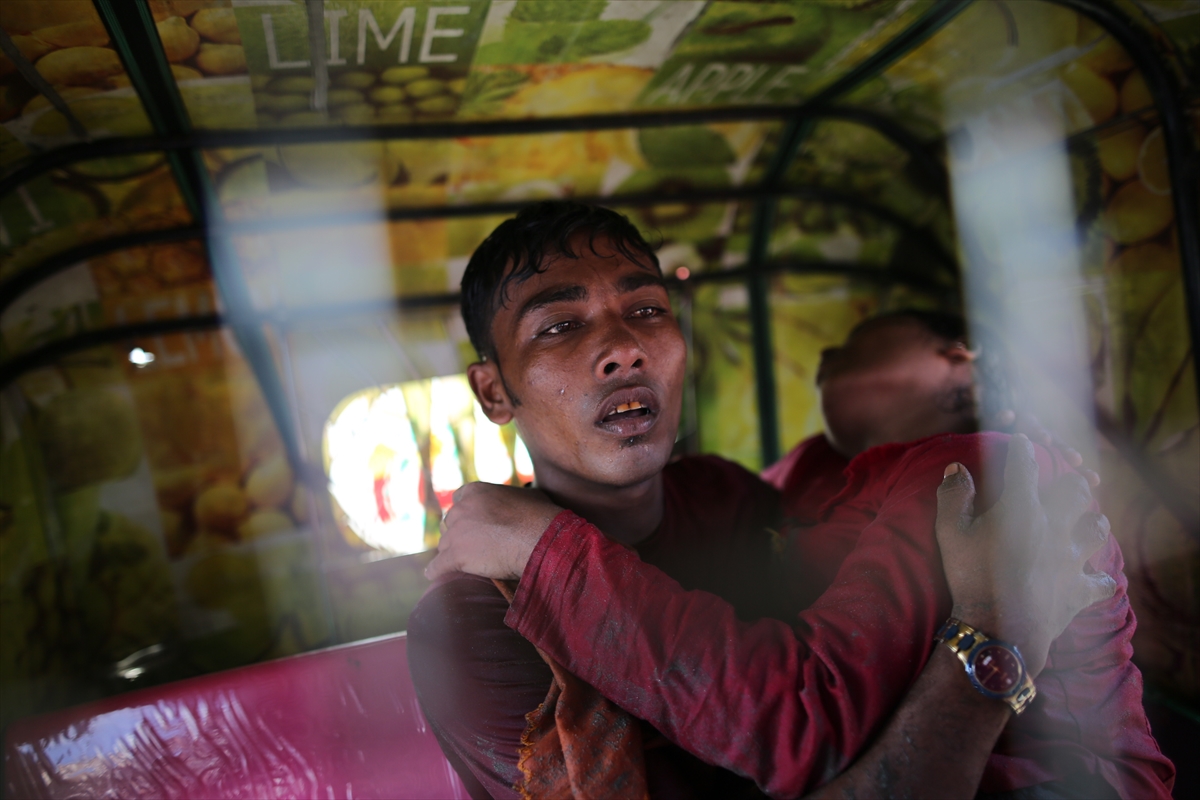 Bangladeş'e geçmeye çalışan Arakanlı Müslümanlardan yeni kareler - 0