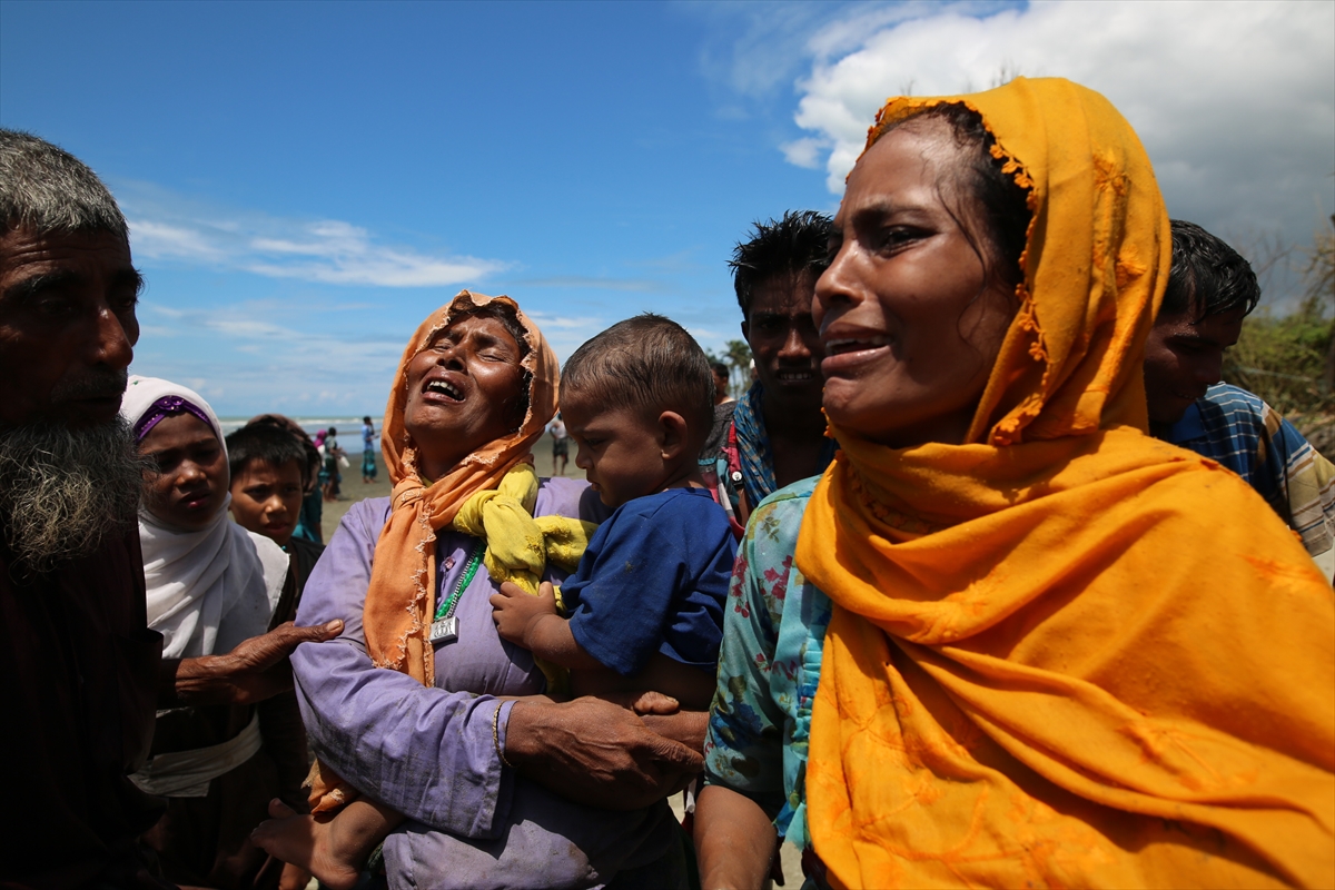 Bangladeş'e geçmeye çalışan Arakanlı Müslümanlardan yeni kareler - 0