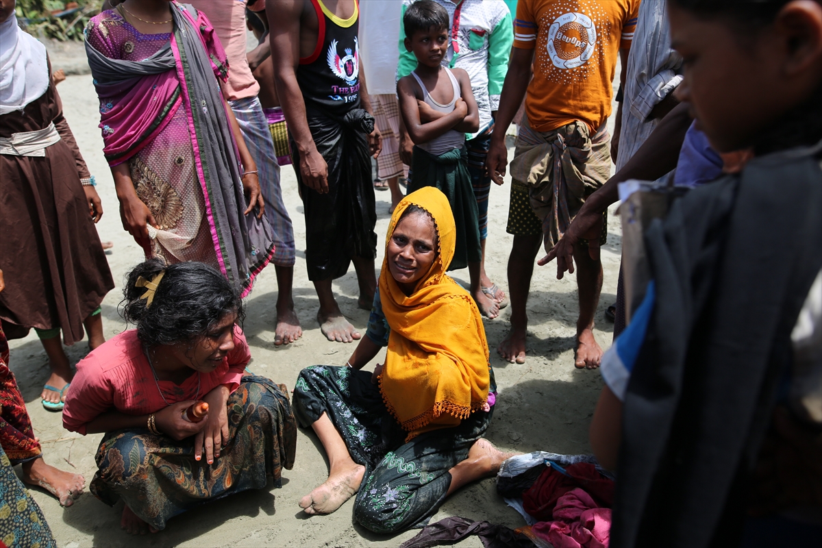 Bangladeş'e geçmeye çalışan Arakanlı Müslümanlardan yeni kareler - 0