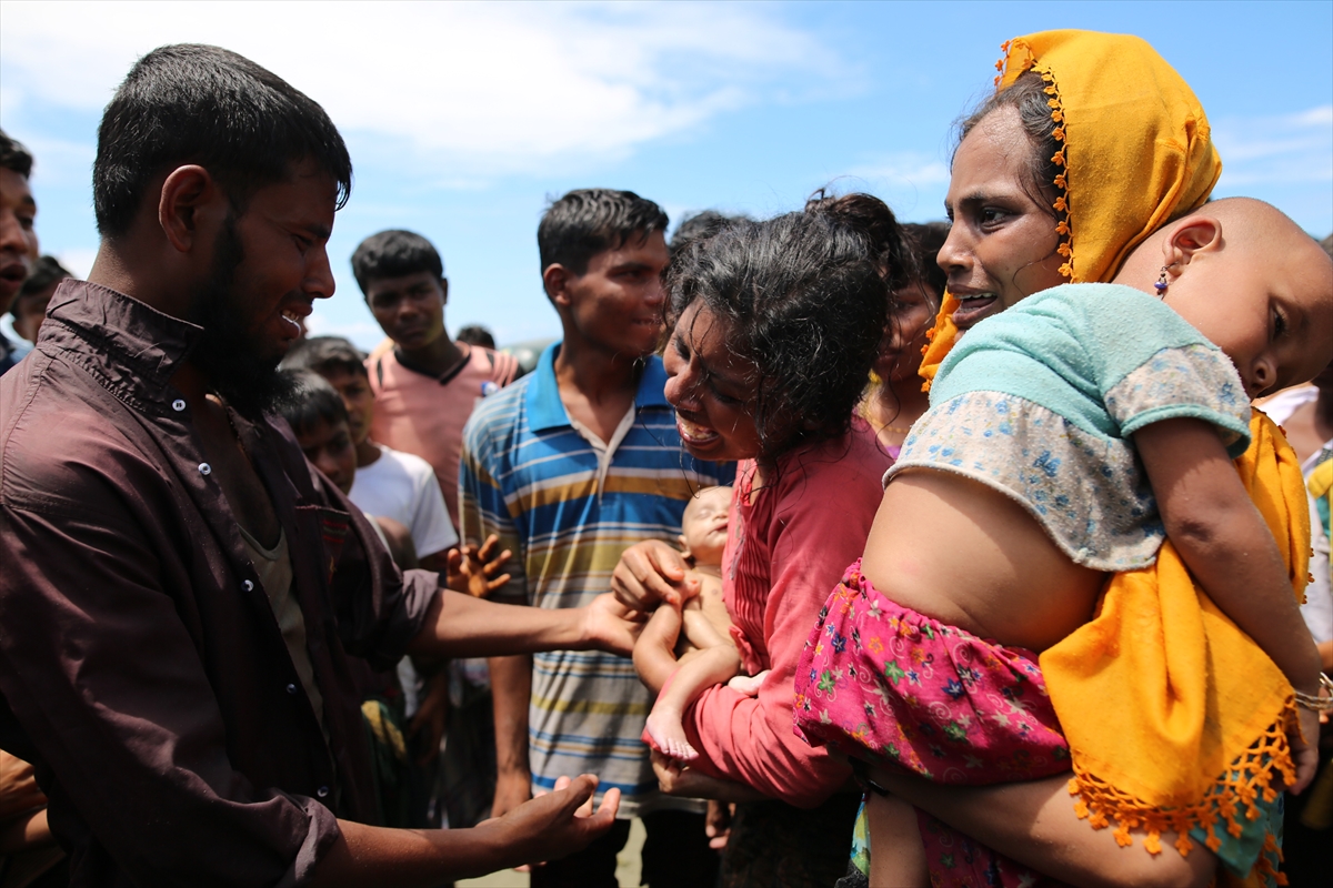 Bangladeş'e geçmeye çalışan Arakanlı Müslümanlardan yeni kareler - 0
