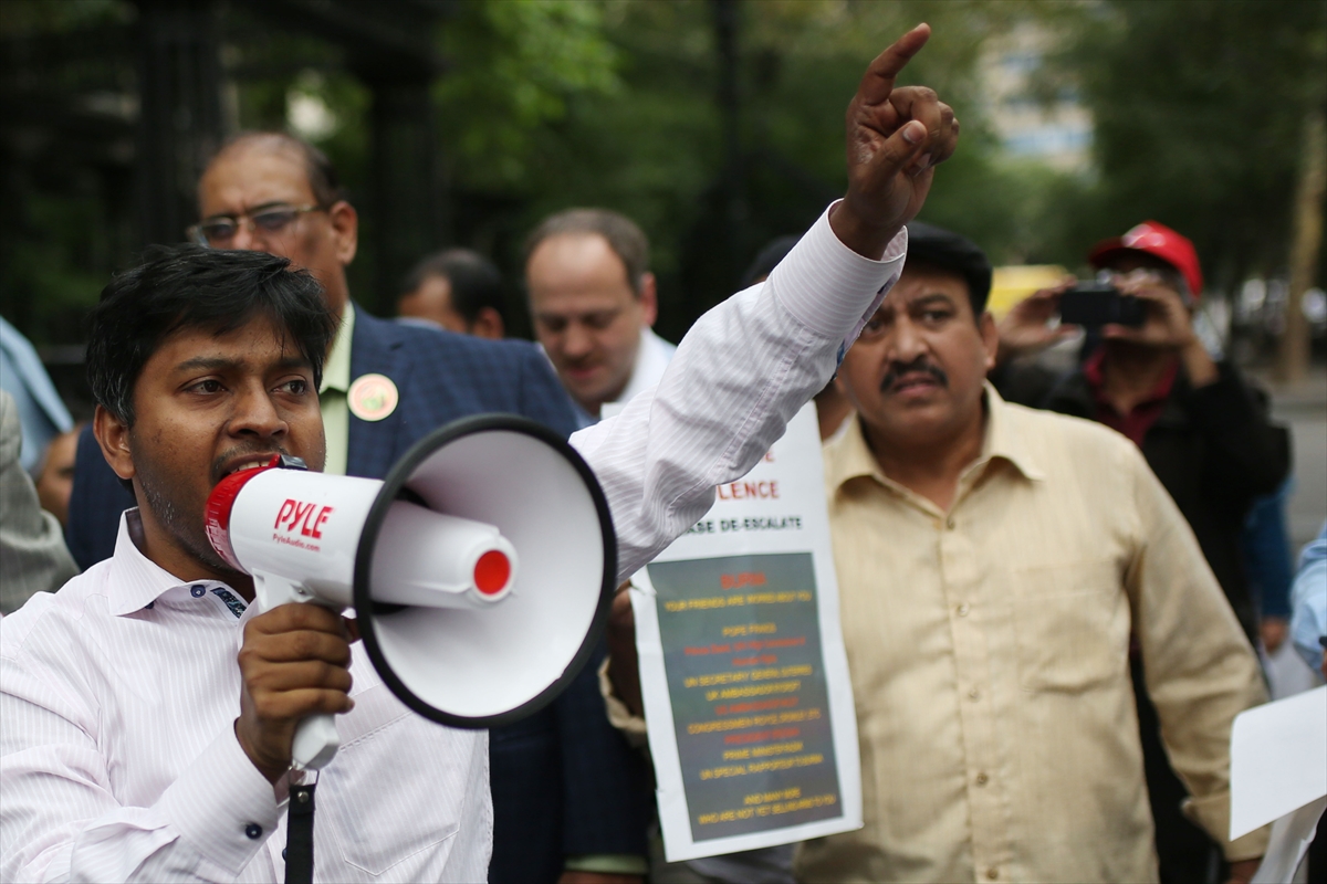 New York'ta Arakan protestosu - 0