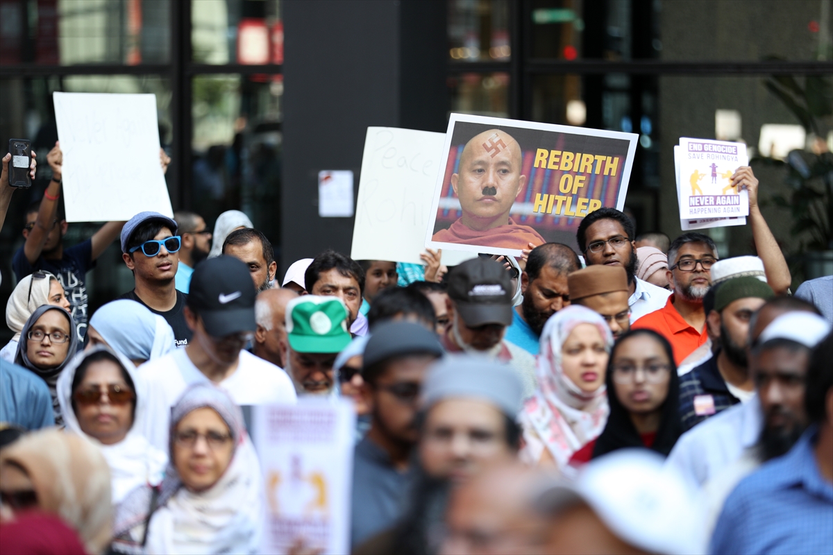 ABD ve Kanada'da Arakan protestosu - 3