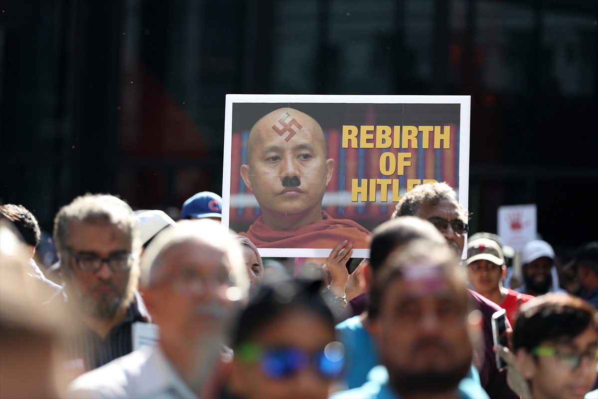 ABD ve Kanada'da Arakan protestosu - 5